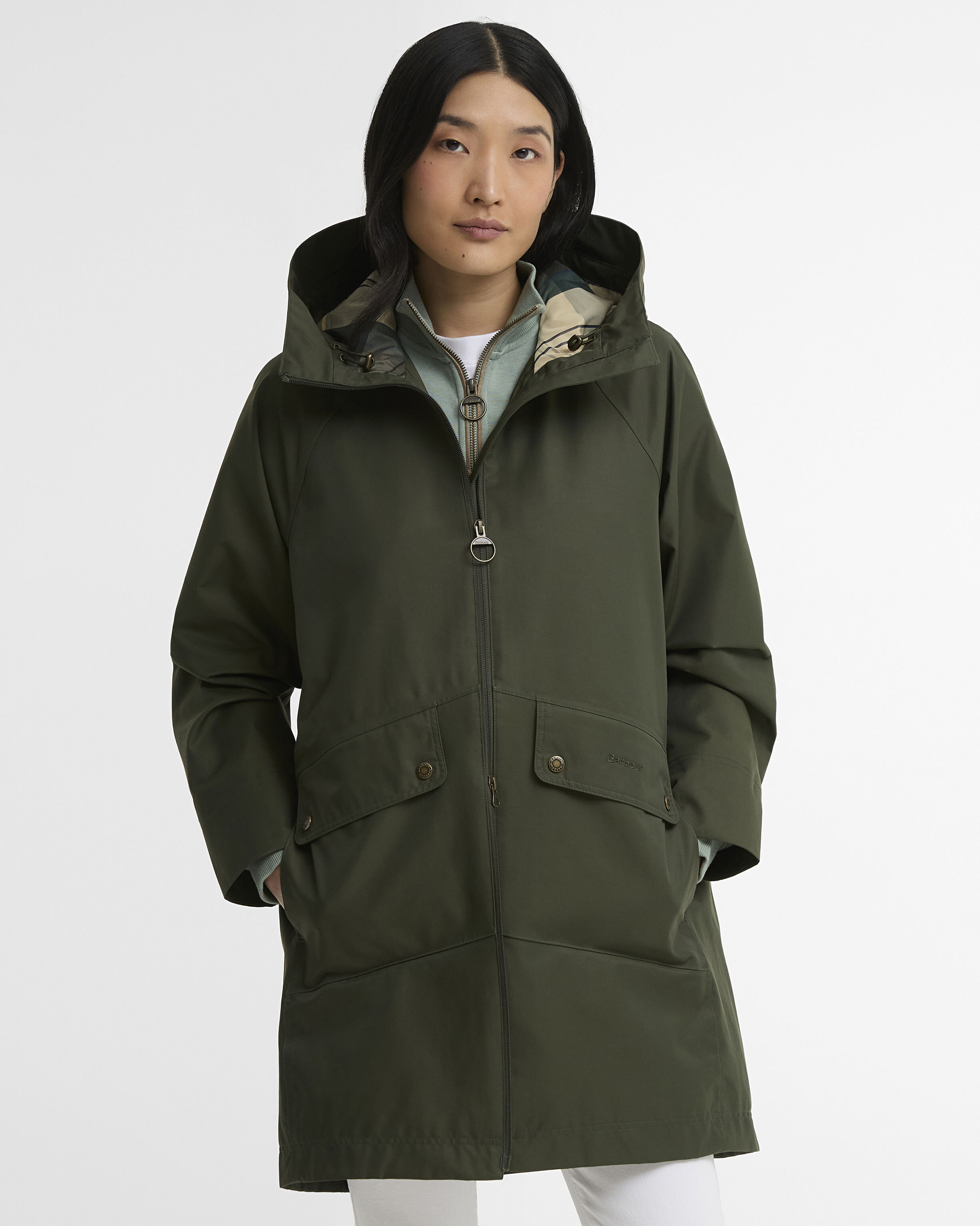 Heron Waterproof Jacket Olive