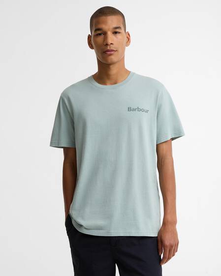 Dearham Graphic Tailored T-Shirt Dusty Slate