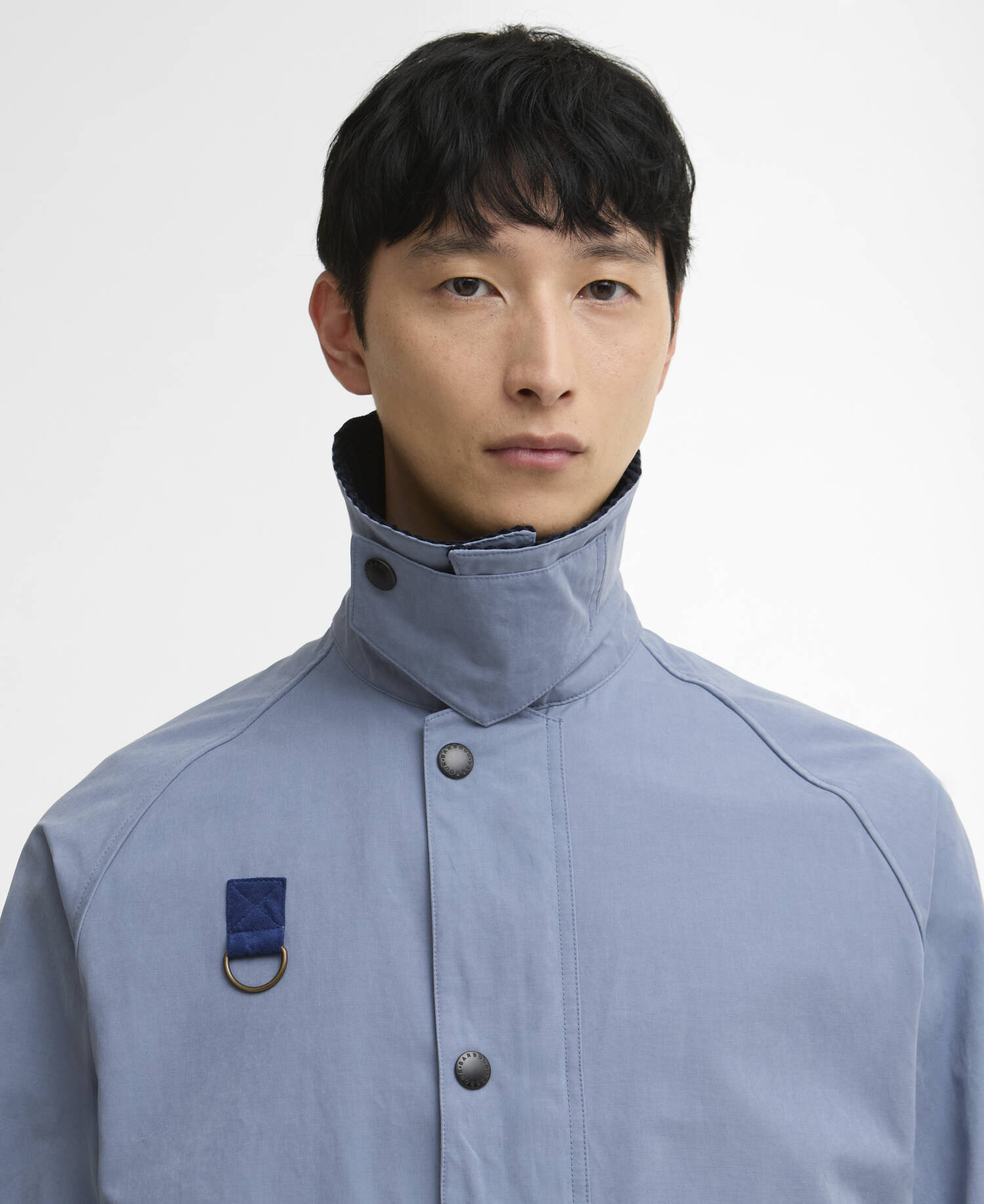 Spey Oversized Casual Jacket Washed Blue image number 3