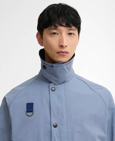 Spey Oversized Casual Jacket Washed Blue