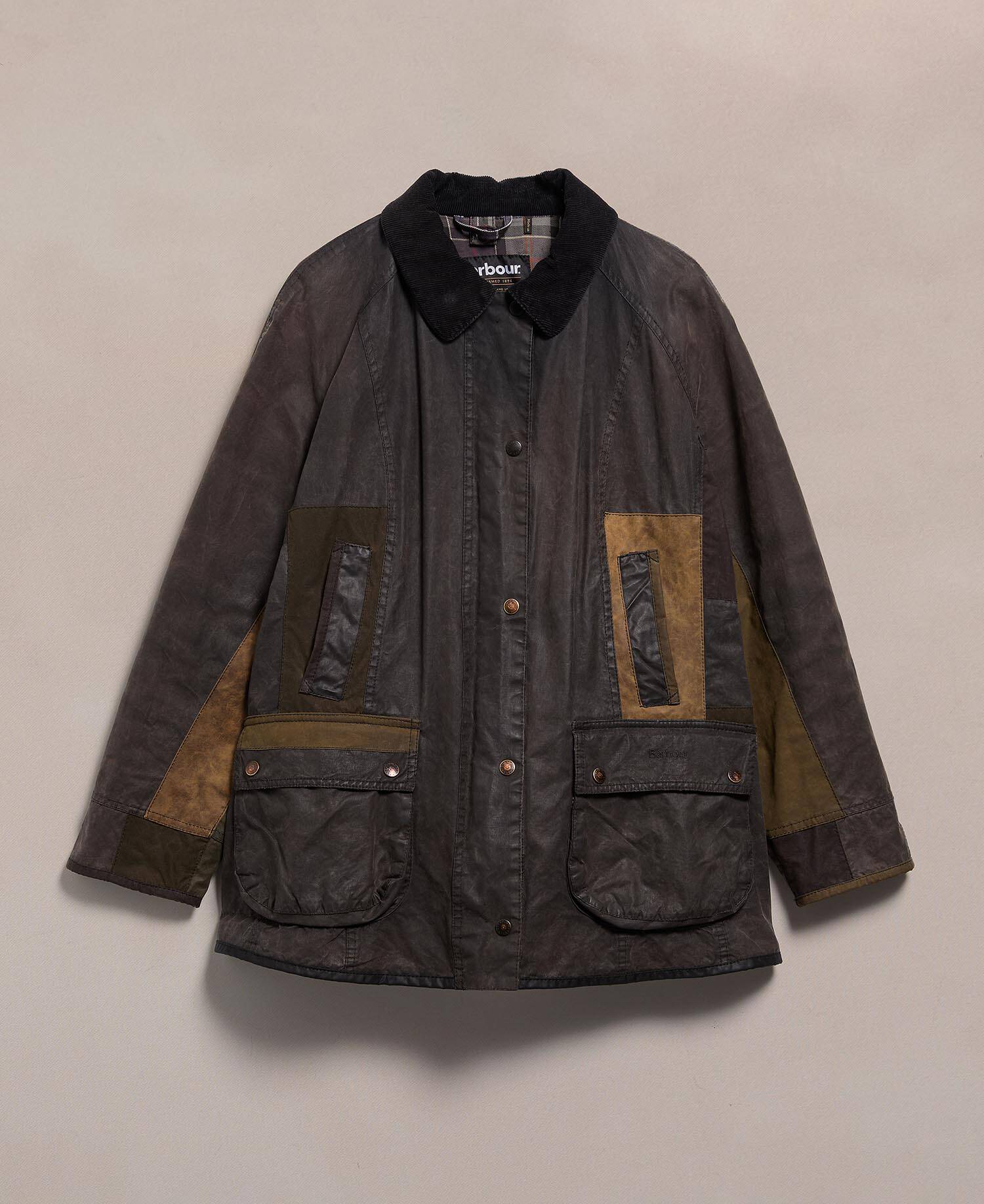 Barbour Re-loved Women's Beadnell Waxed Jacket - Size 18 Black image number 0