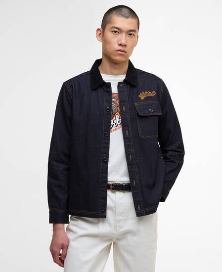 Pitstop Denim Overshirt Raw