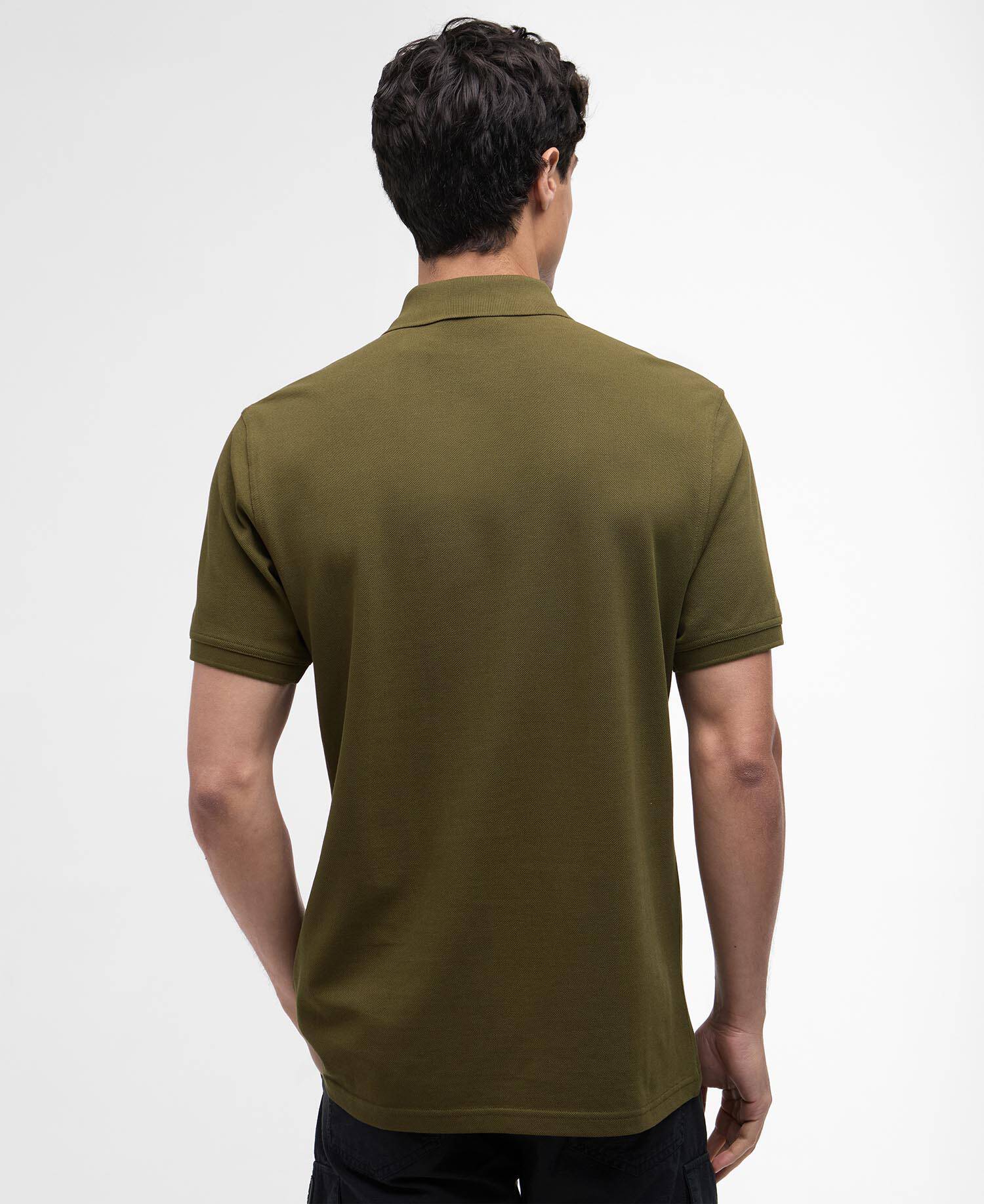 Essential Polo Shirt Light Sage image number 2