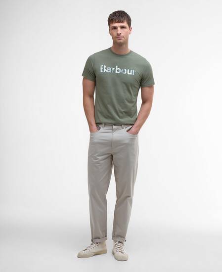 T-shirt con logo Westsand Light Moss T-shirt con logo Westsand Light Moss