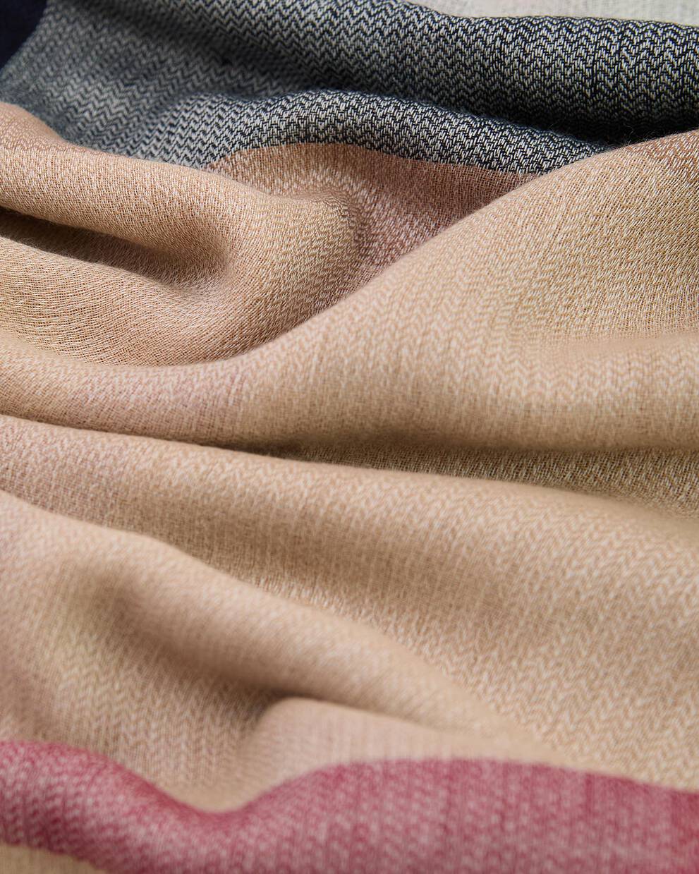 Saffron Tartan Lambswool Scarf