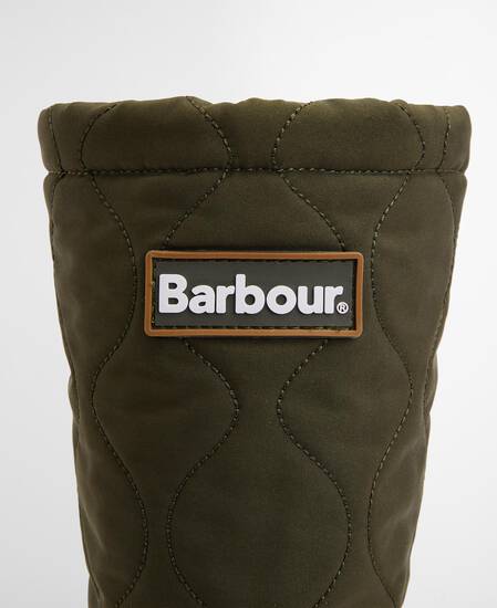 Gummistiefel Marnie Quilted Olive/Black