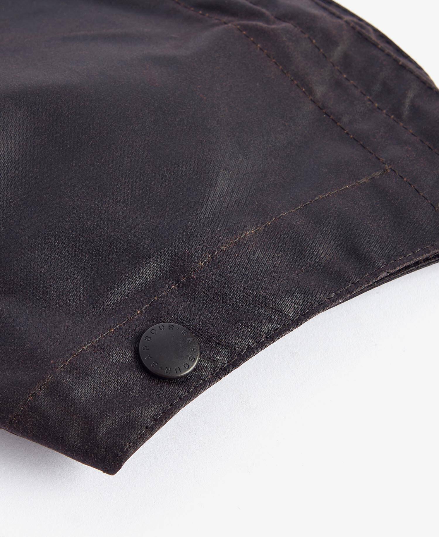 Waxed Cotton Plain Hood image number 1