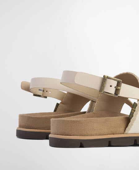Lumley Toe Post Sandal Beige