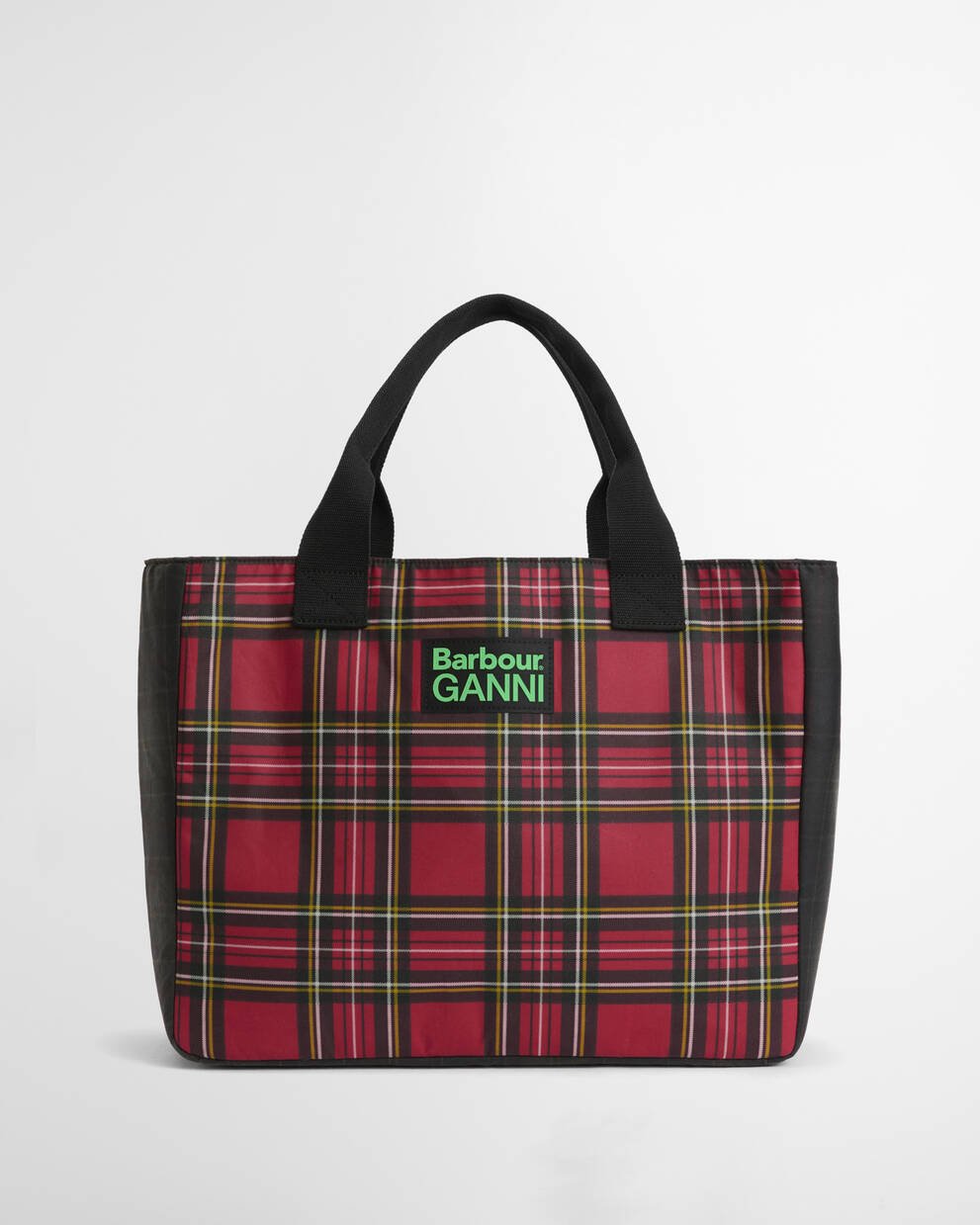 Barbour x GANNI Waxed Tote Bag