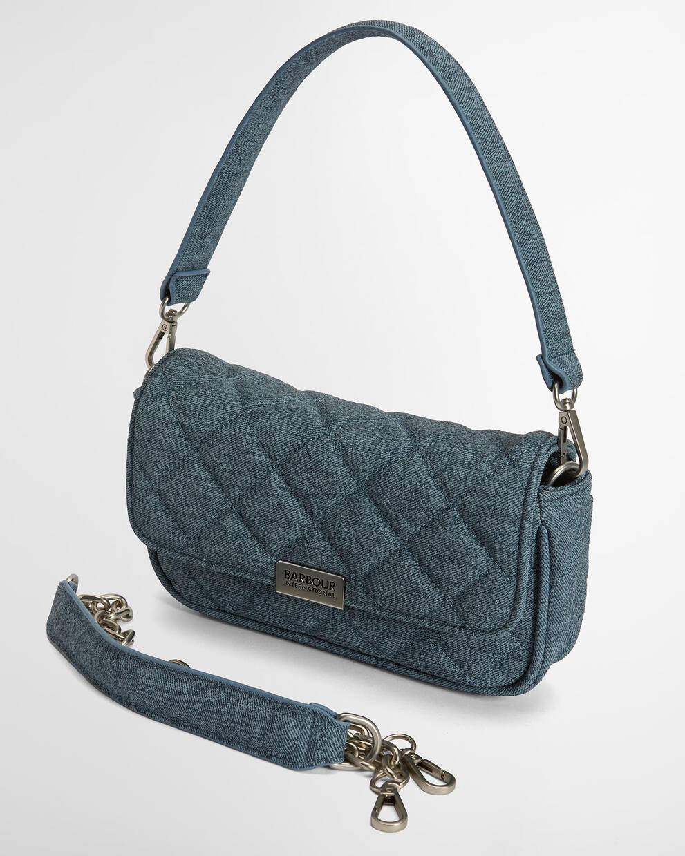 Denim Mini Soho Crossbody Bag