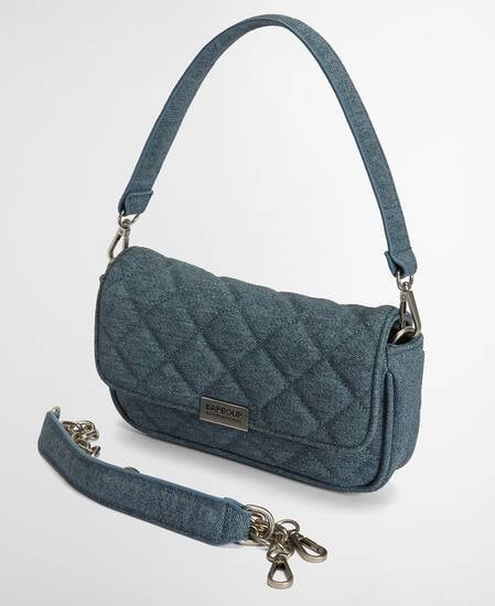Denim Mini Soho Crossbody Bag Light Denim