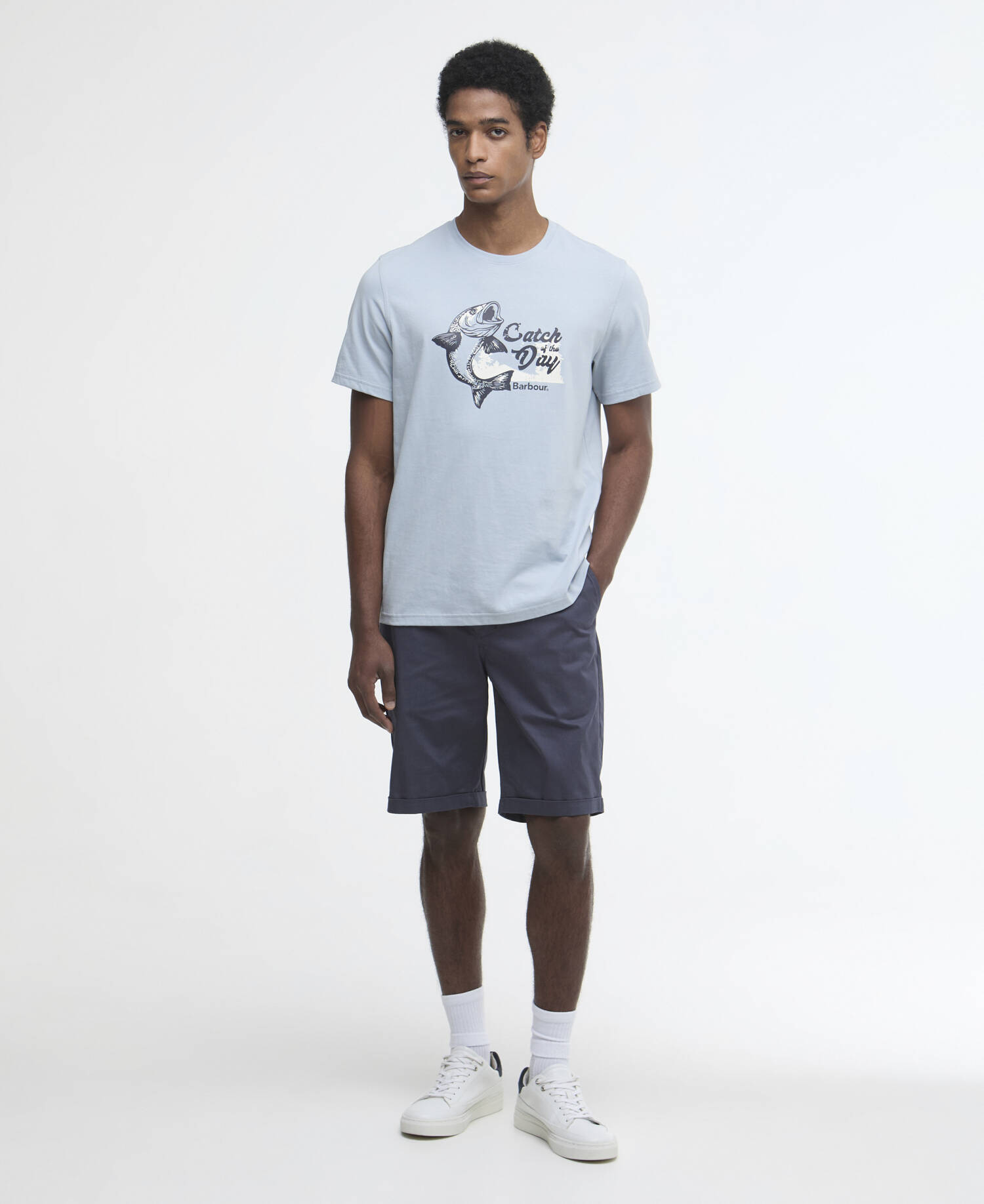 Shorts Smart Chino Washed Navy image number 0