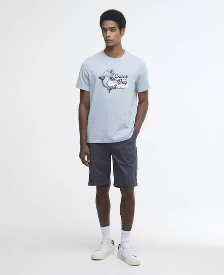 Shorts chino eleganti Washed Navy