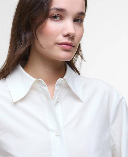 Evette Relaxed Shirt White