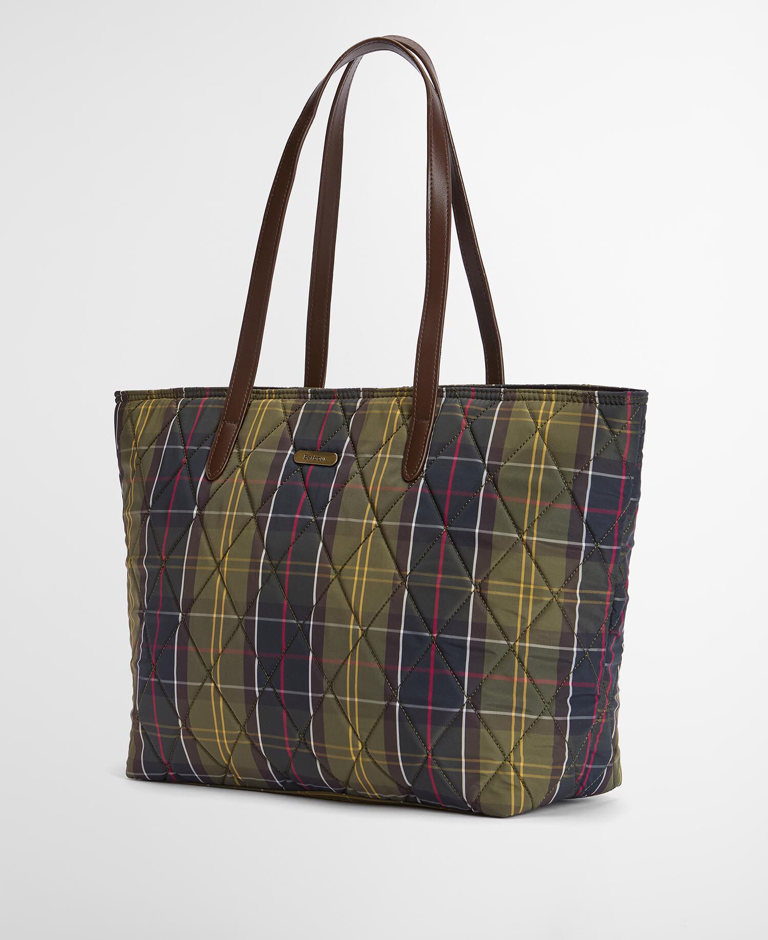 Wetherham Quilted Tartan Tote Bag Classic Tartan