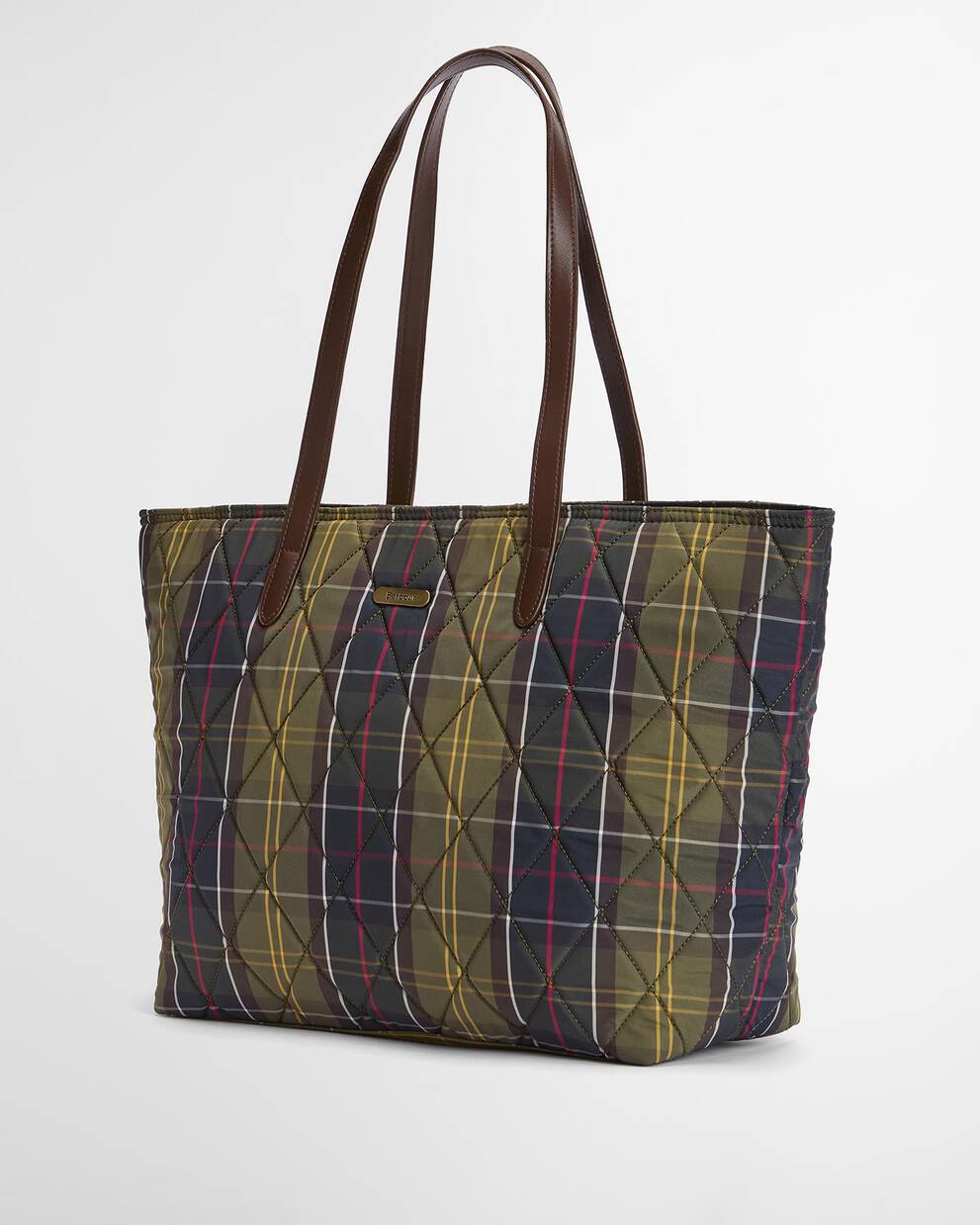 Wetherham Quilted Tartan Tote Bag