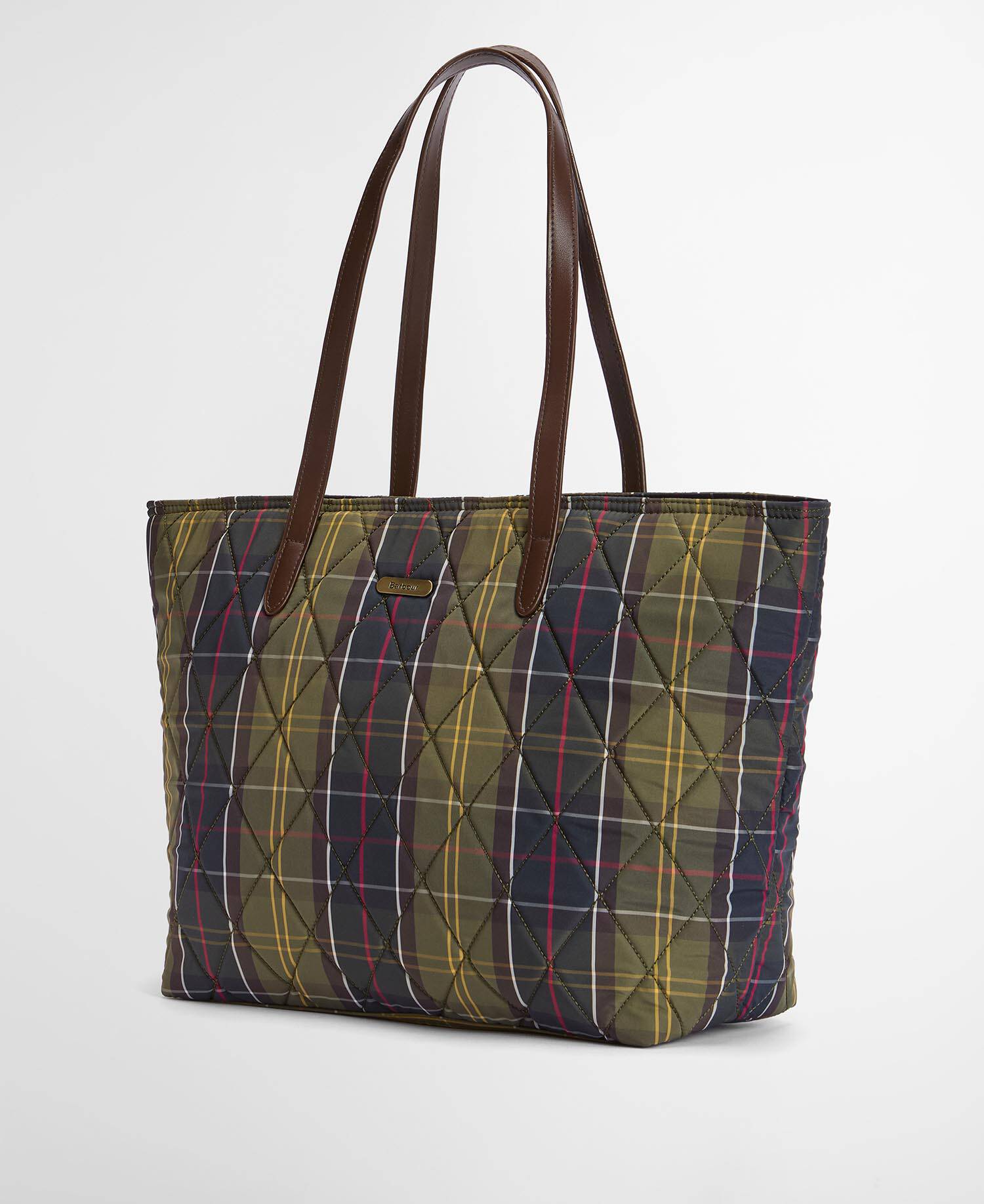Wetherham Quilted Tartan Tote Bag Classic Tartan image number 4