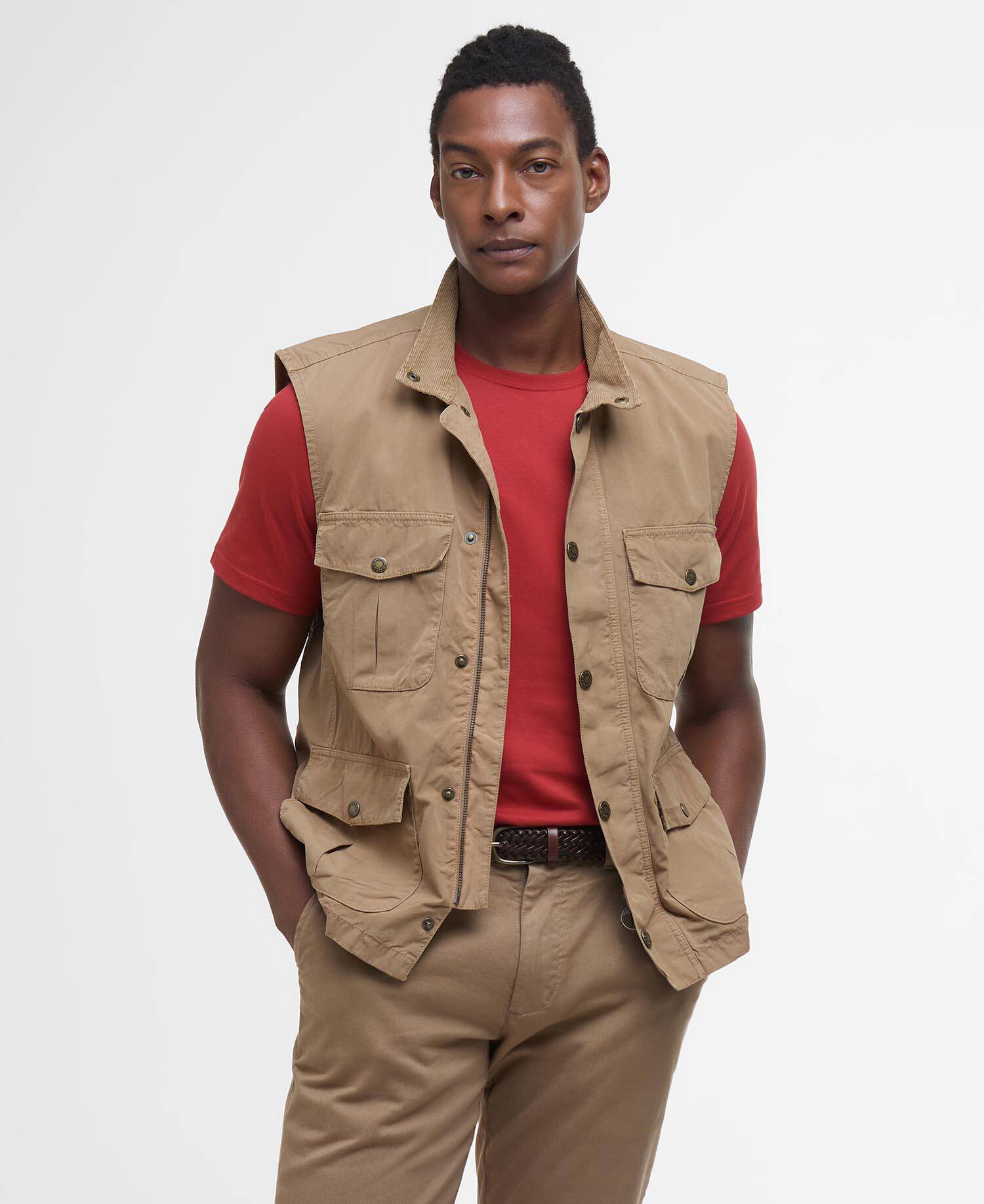 Casual Corbridge Gilet Stone image number 0