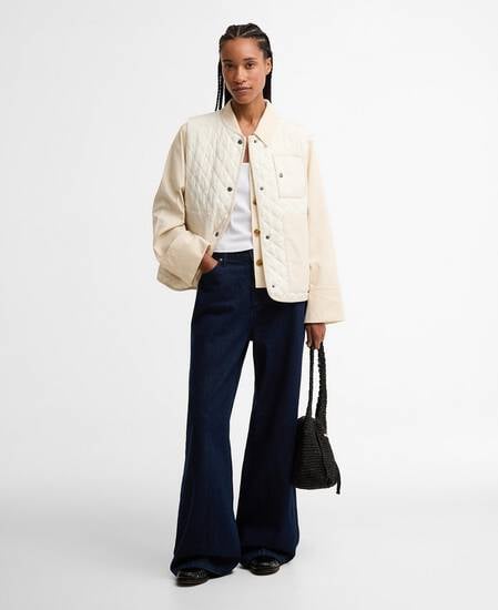 Thulby Quilted Gilet Neutral
