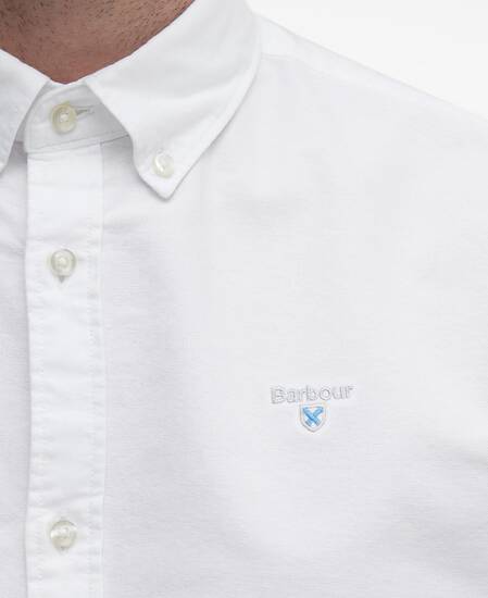 Oxford Tailored Long-Sleeved Shirt Classic White