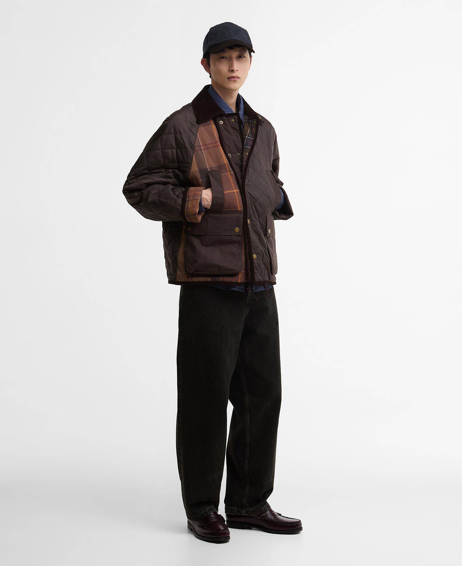 Barbour x Feng Chen Wang Fendale Quilted Jacket Rustic image number 3
