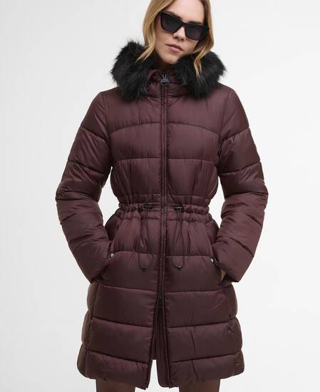 Anastasia Puffer Jacket Red Velvet