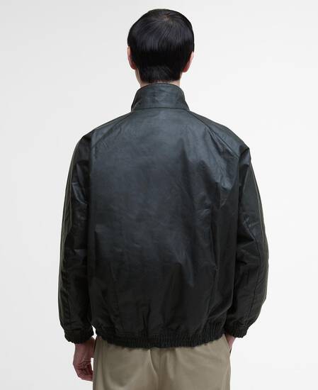 Blouson Transport Waxed Jacket Sage