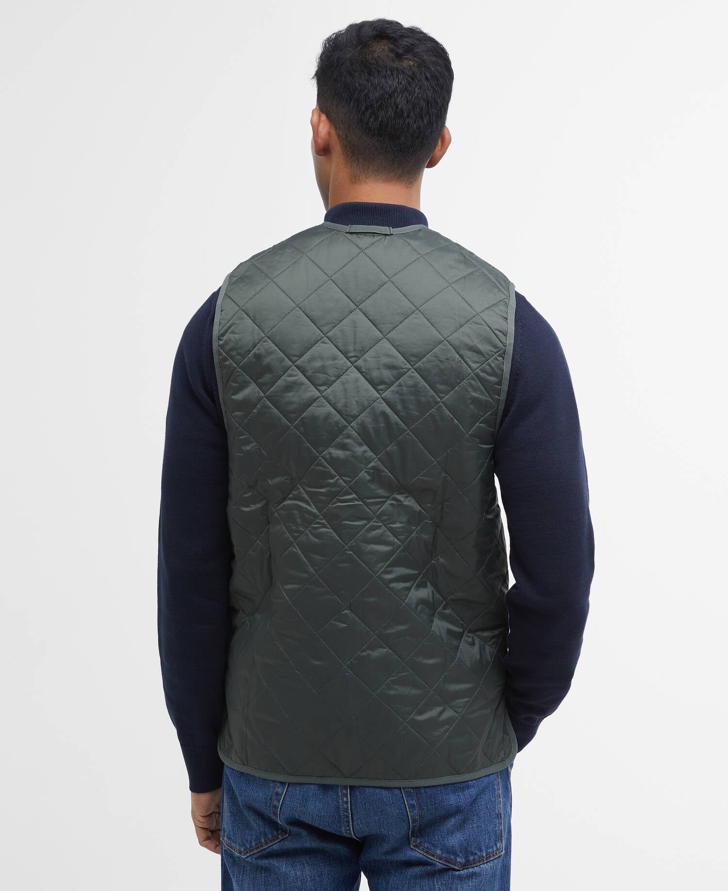 Quilted Zip-In Liner Olive-Classic image number 2