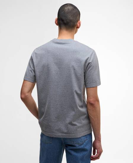 T-shirt con stampa Pillion Anthracite Marl