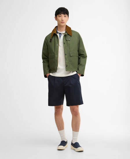Spey Slim Waxed Jacket Light Moss