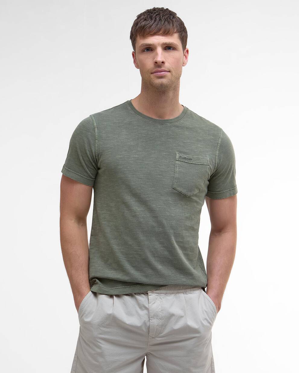 Pigment-Dyed Pocket T-Shirt
