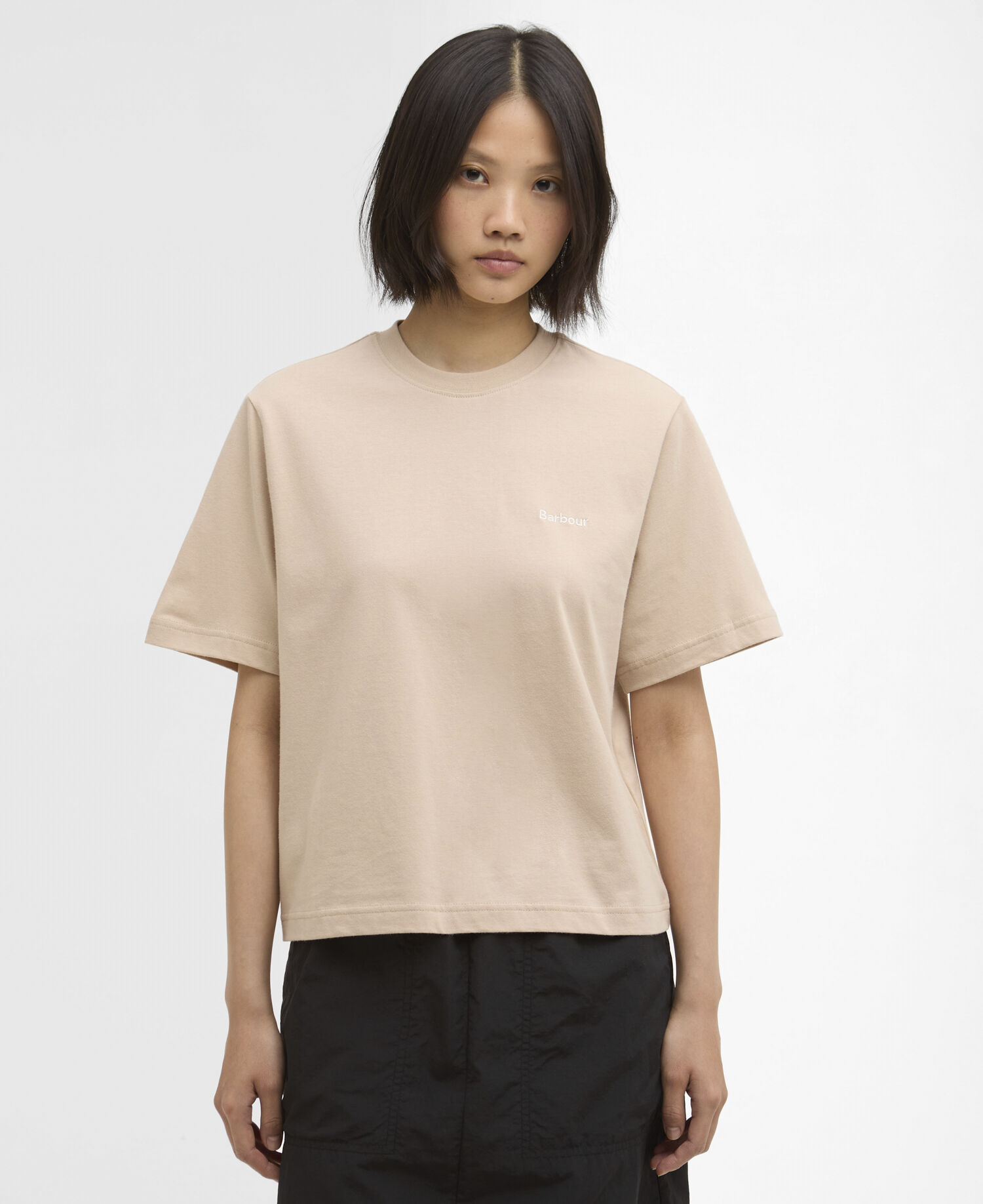Marjorie T-Shirt Pebble Pink