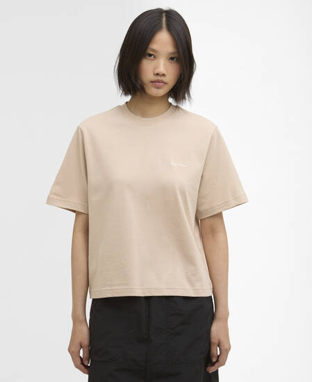 Marjorie T-Shirt Pebble Pink