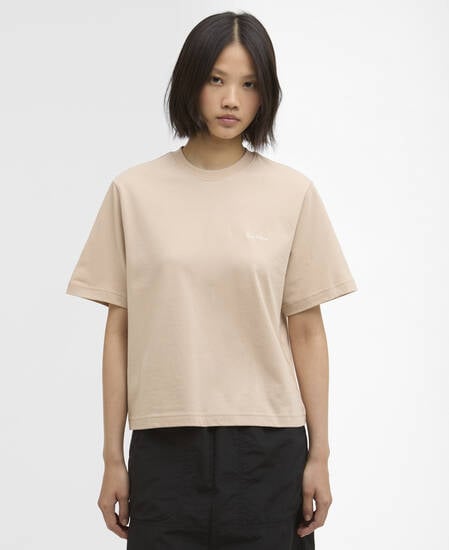 Marjorie T-Shirt Pebble Pink