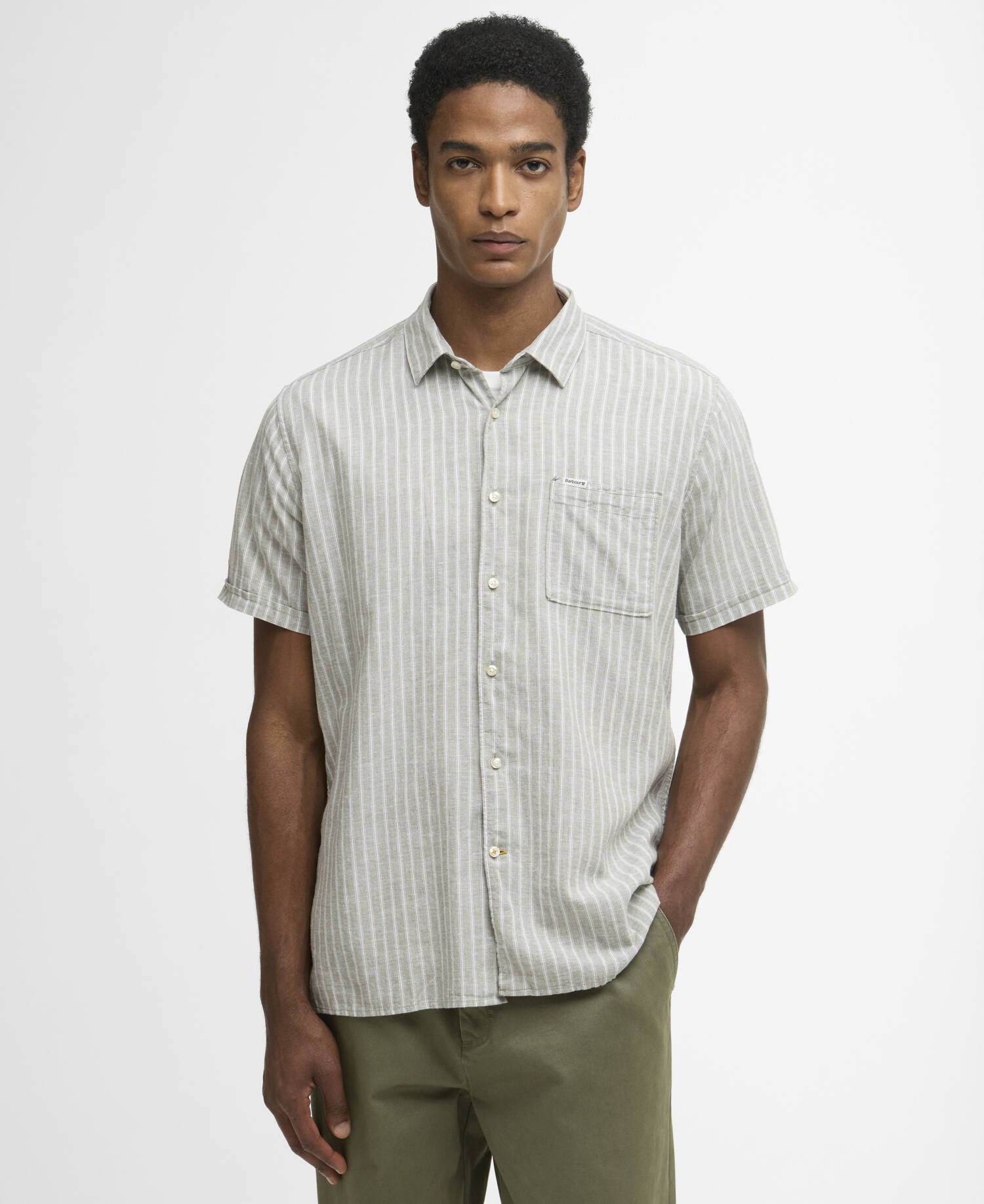 Nelson Striped Short-Sleeved Shirt image number 0