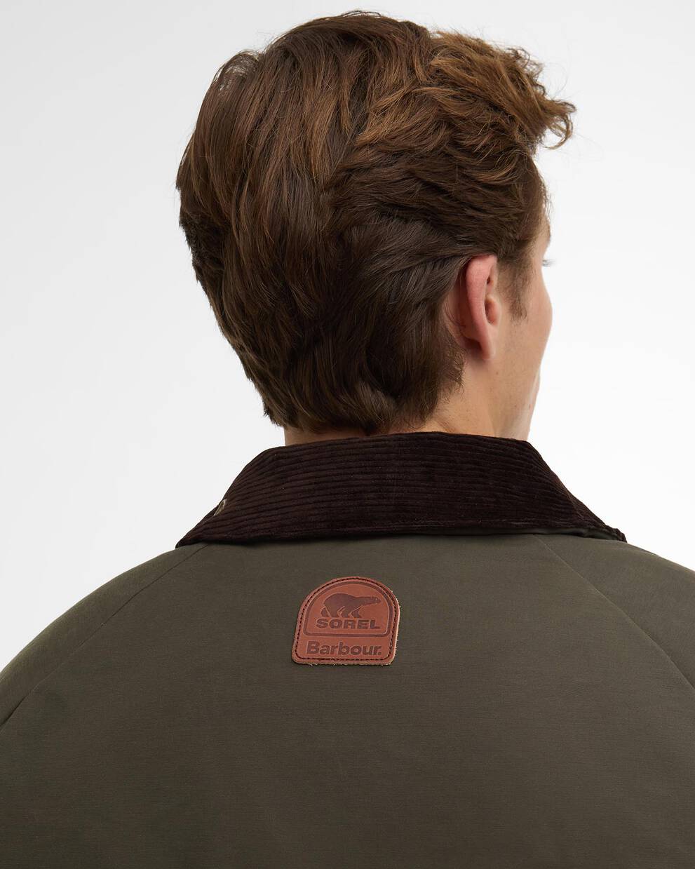 Piumino Transport oversize Barbour x SOREL