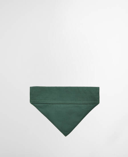 Hundebandana Logo Green