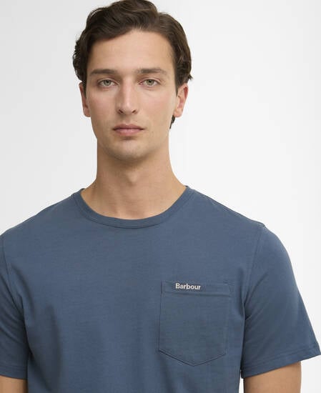 Langdon Pocket T-Shirt Dusk Blue
