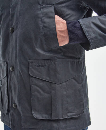 Hereford Waxed Jacket Classic Navy