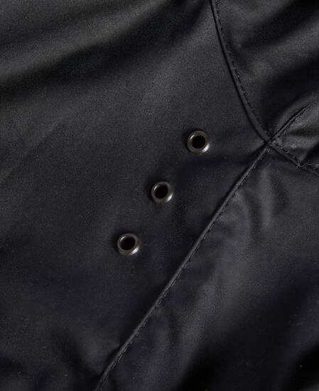 Women's Transport Waxed Jacket Black-Modern