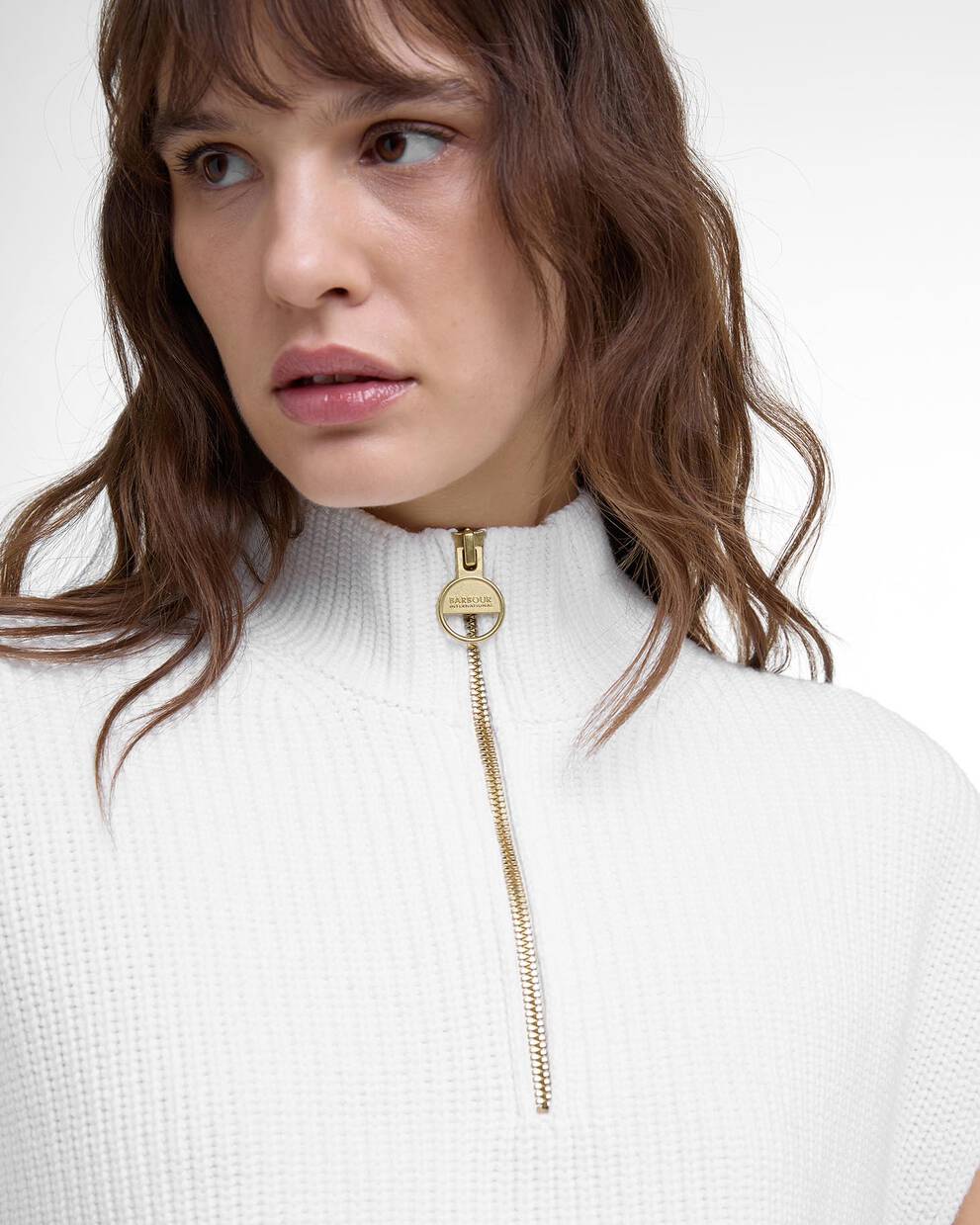 Clara Sleeveless Knitted Jumper