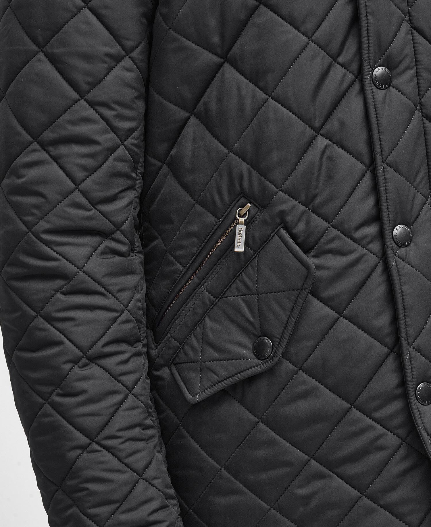 Powell Quilted Jacket Classic Black