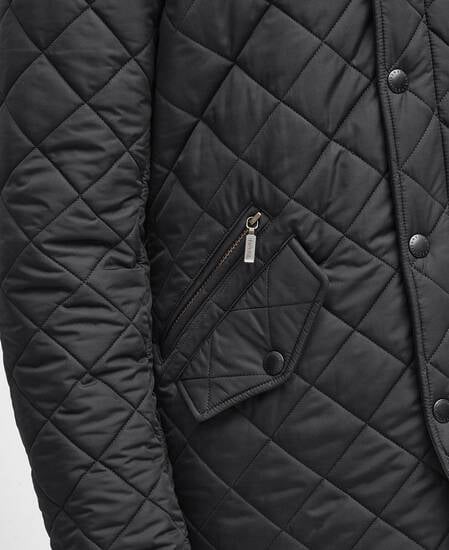Powell Quilted Jacket Classic Black