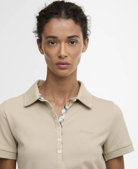 Portsdown Polo Shirt Light Sand/Hessian