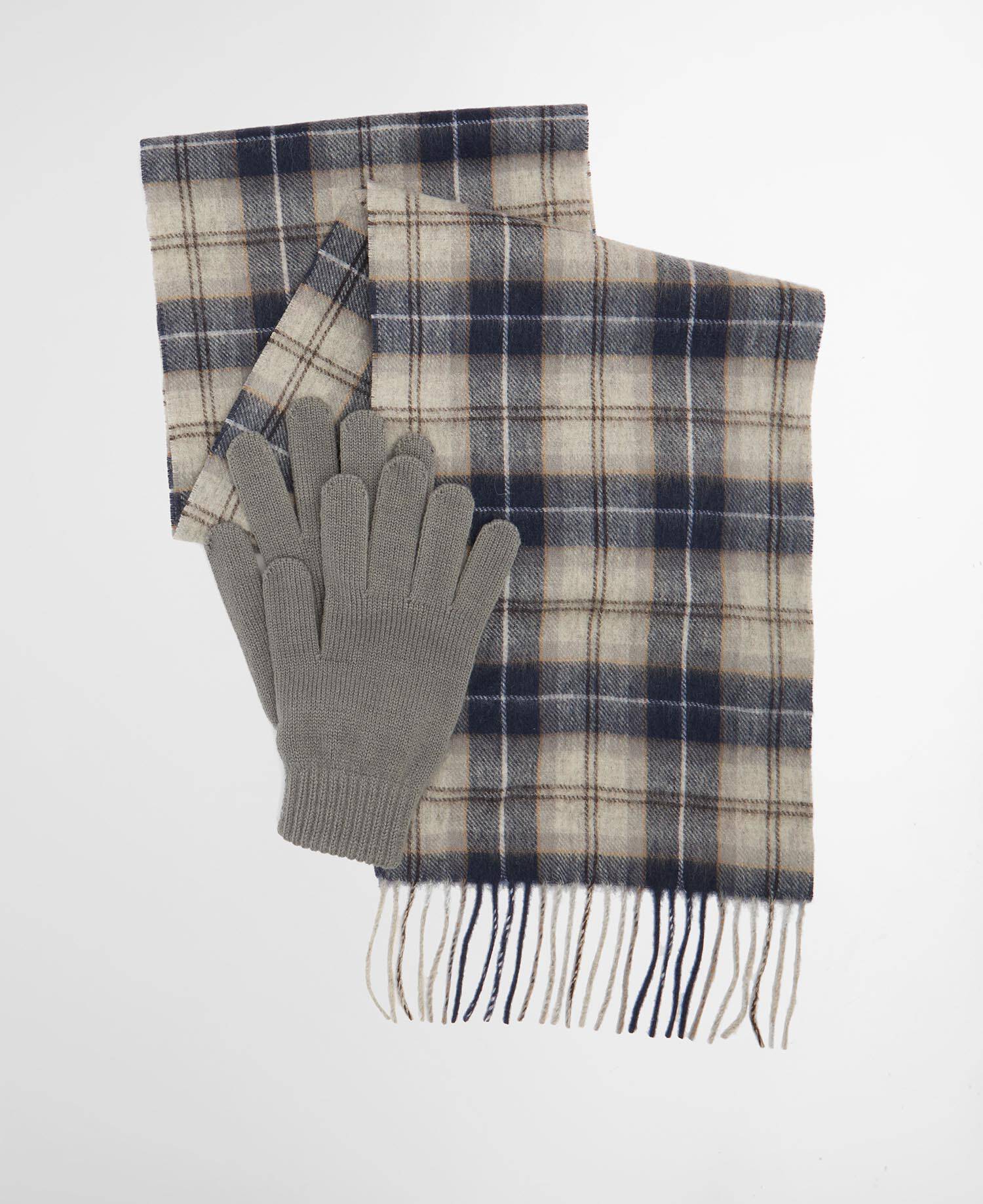 Tartan Scarf & Glove Gift Set image number 0