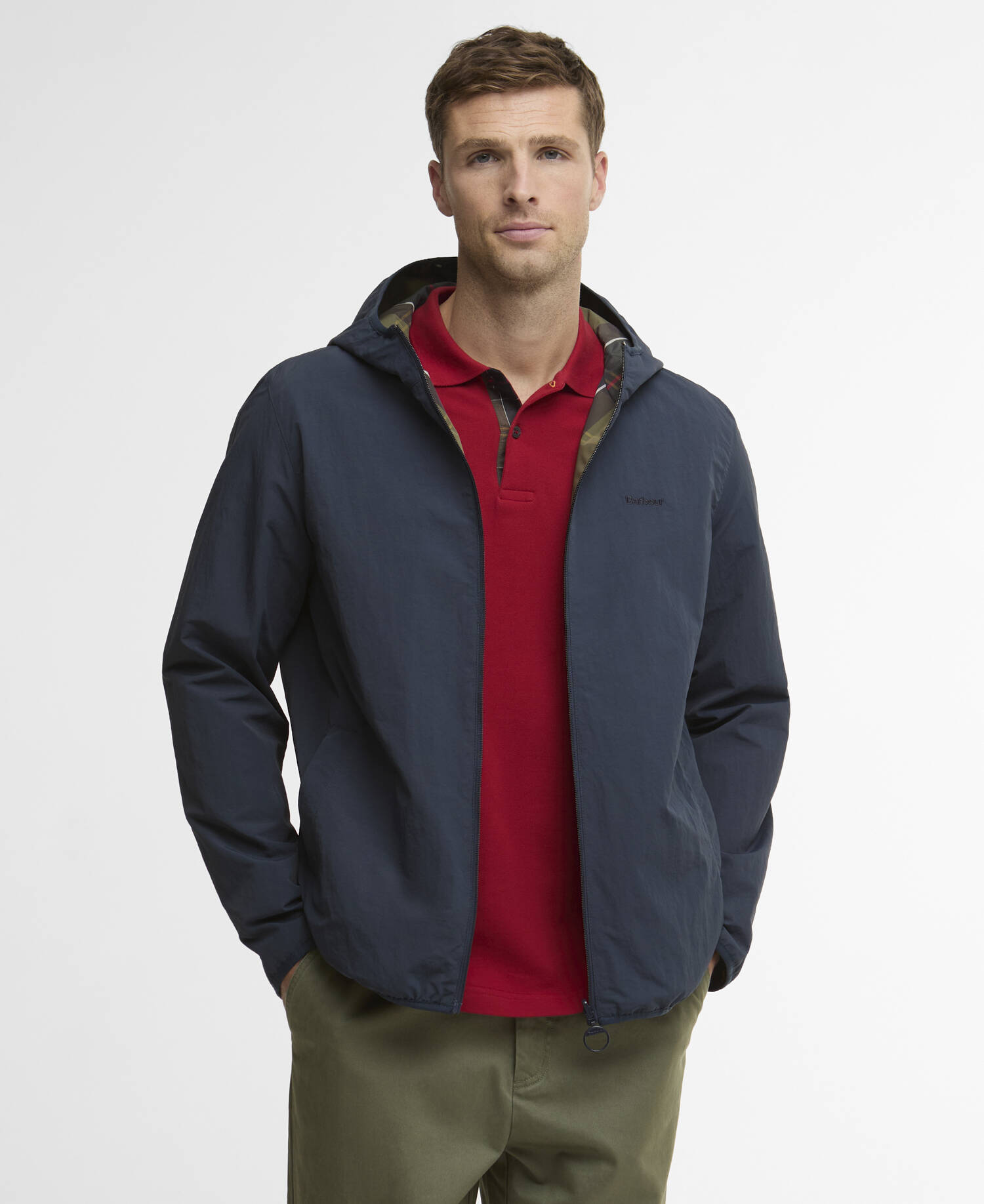 Reversible Kemble Showerproof Jacket Navy image number 0