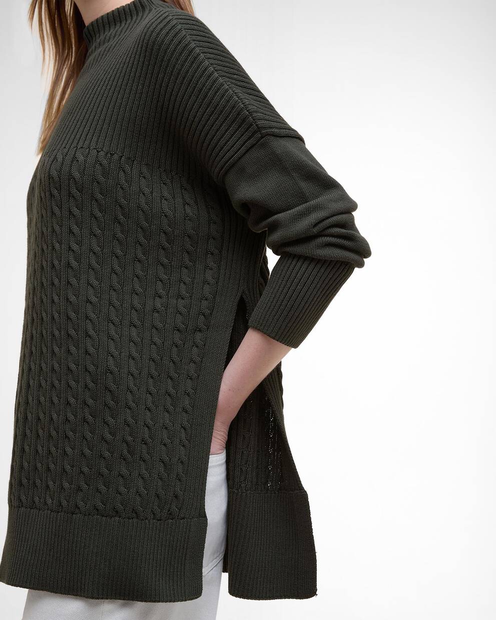 Stitch Guernsey Cape