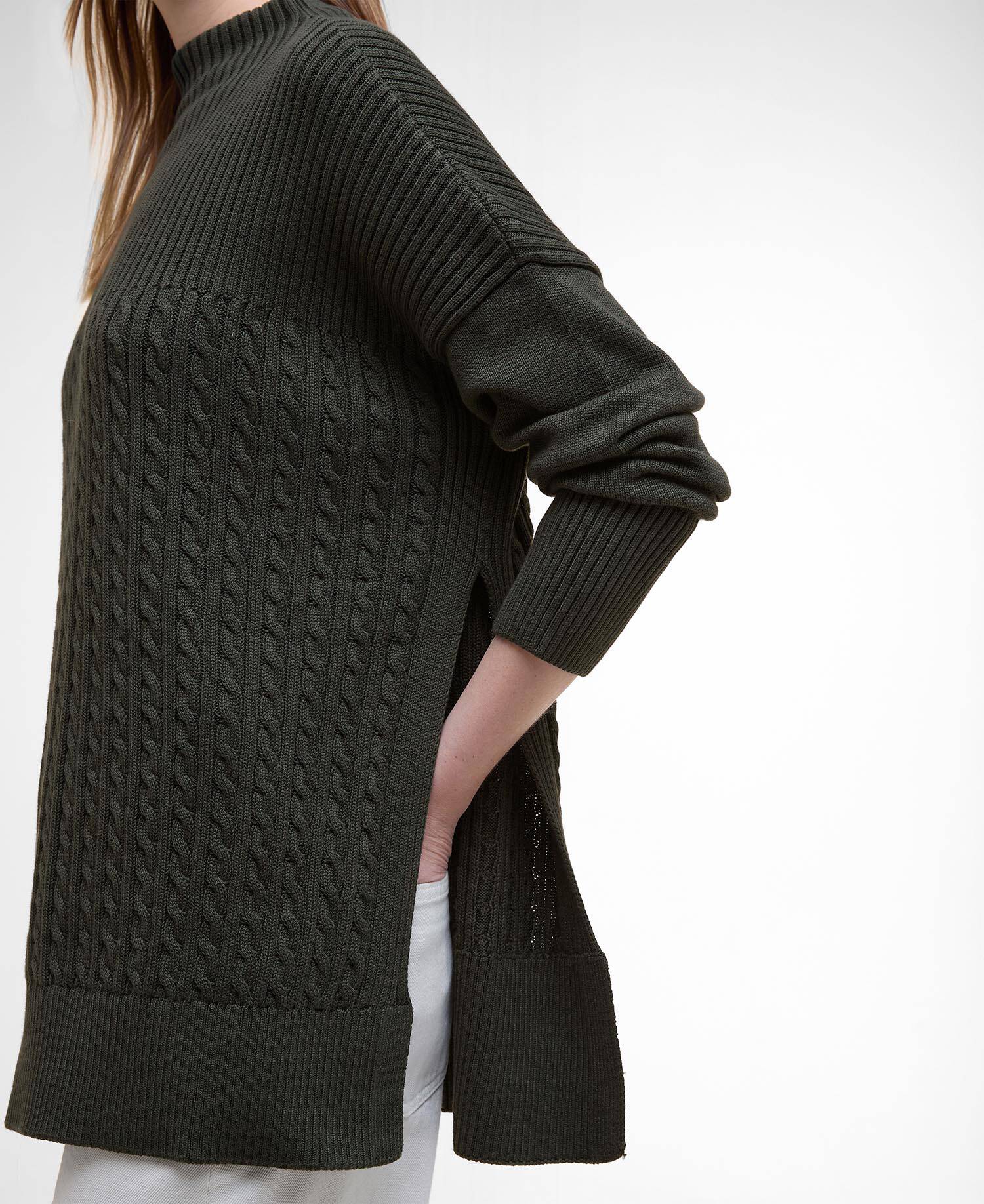 Stitch Guernsey Cape image number 4