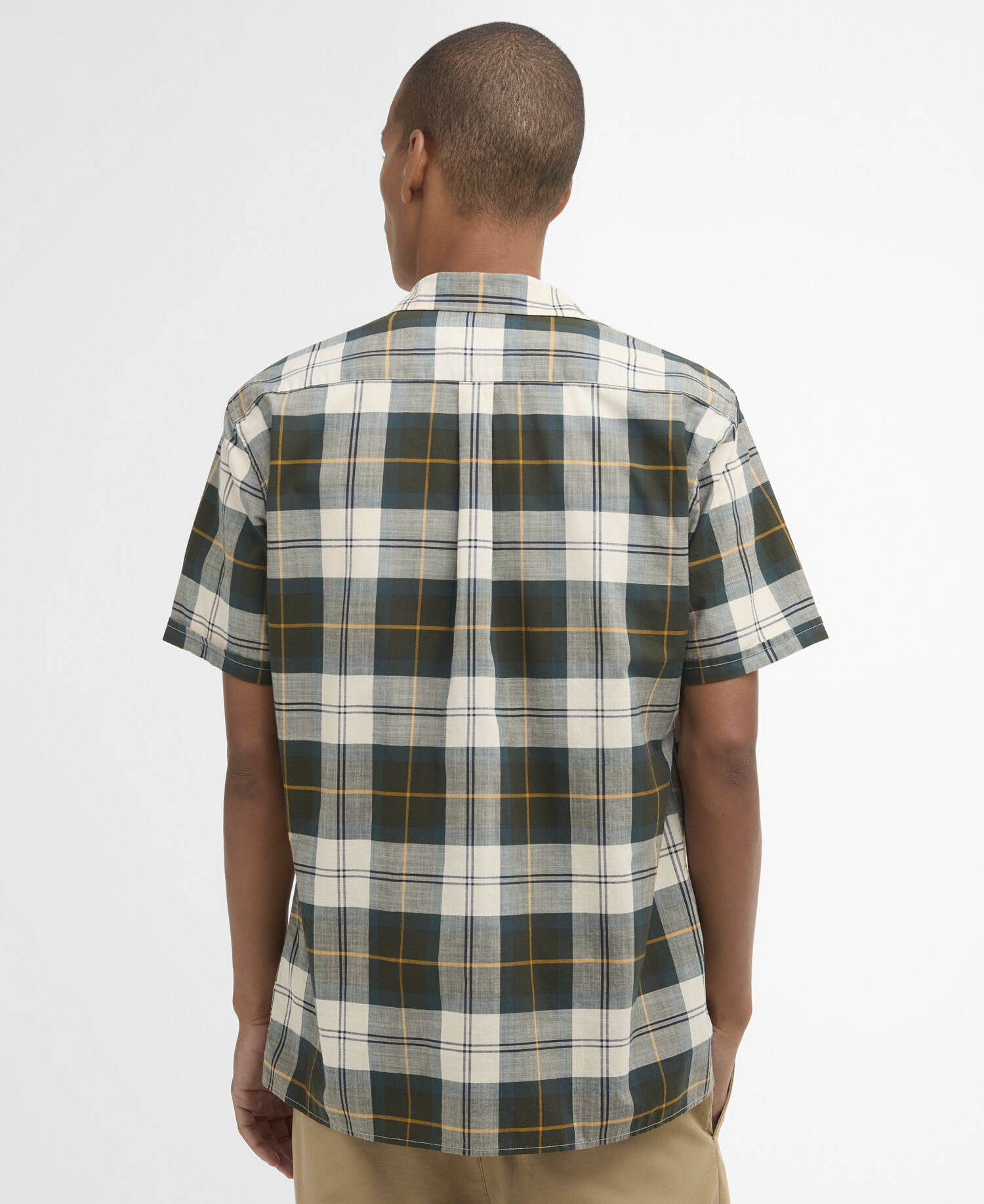 Camicia sartoriale a maniche corte Gordon Ancient Tartan
