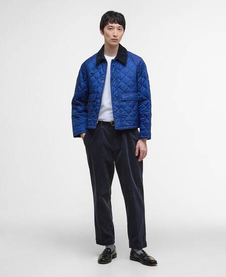 Spey Quilted Jacket Inky Blue